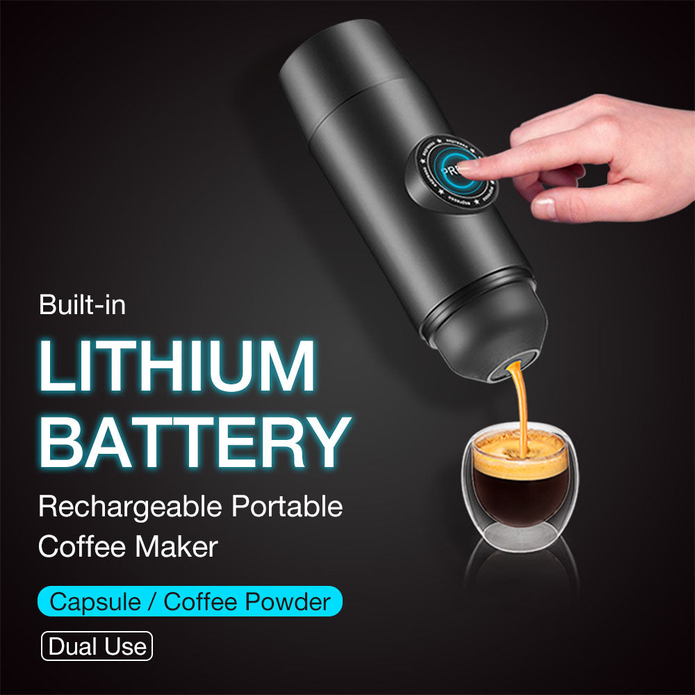 Soulhand Portable Electric Espresso Maker Coffee Powder Capsule Dou soulhand