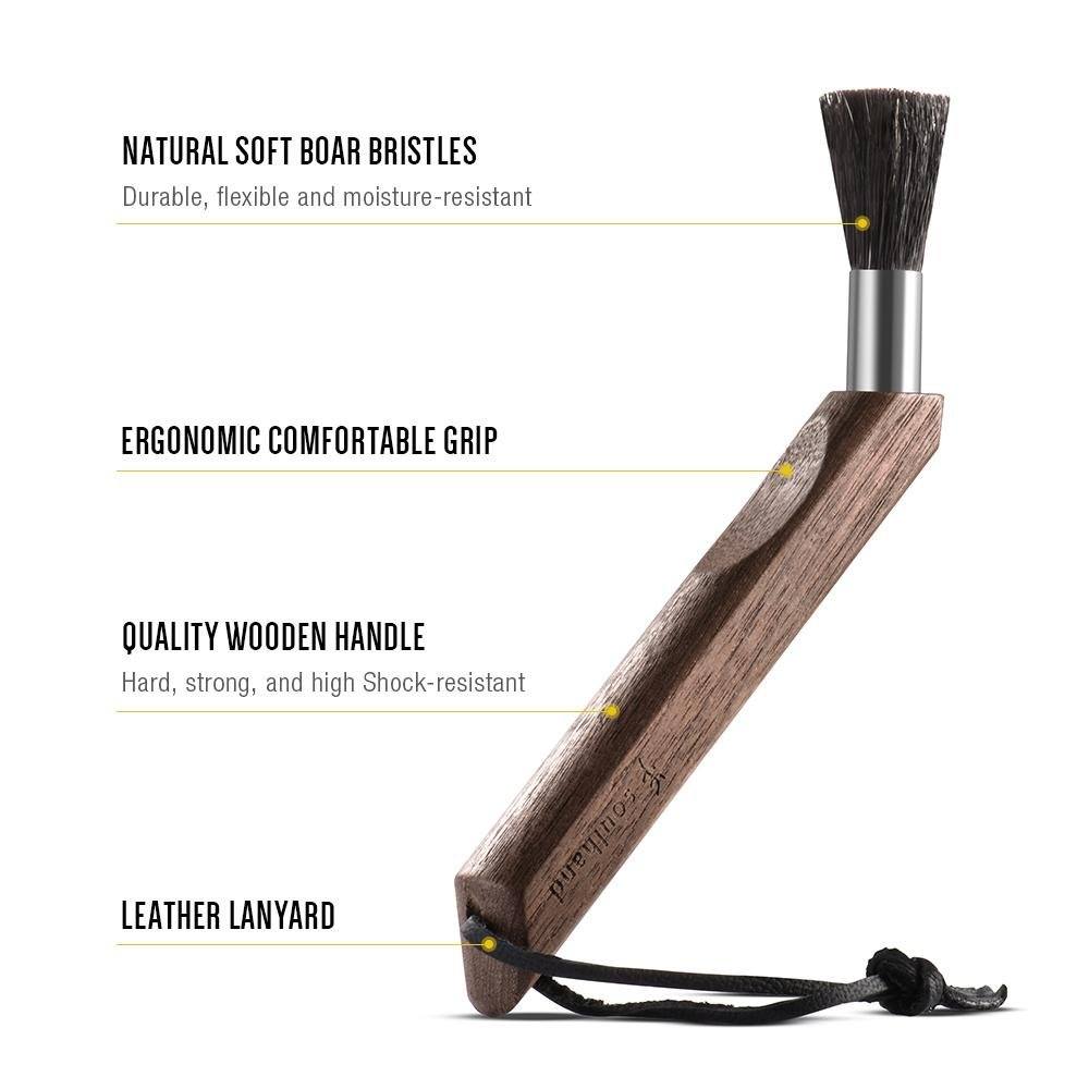 Wooden Cleaning Brush - Essential Coffee Accessories | EspressoWorks