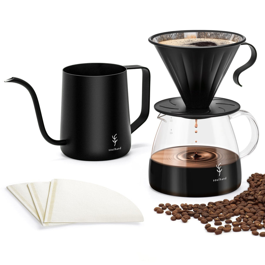 Automatic Pour Over Coffee Maker with Timer and Durable Hand Brewer - Enjoy  Rich, Flavorful Coffee with Clever Dripper - AliExpress